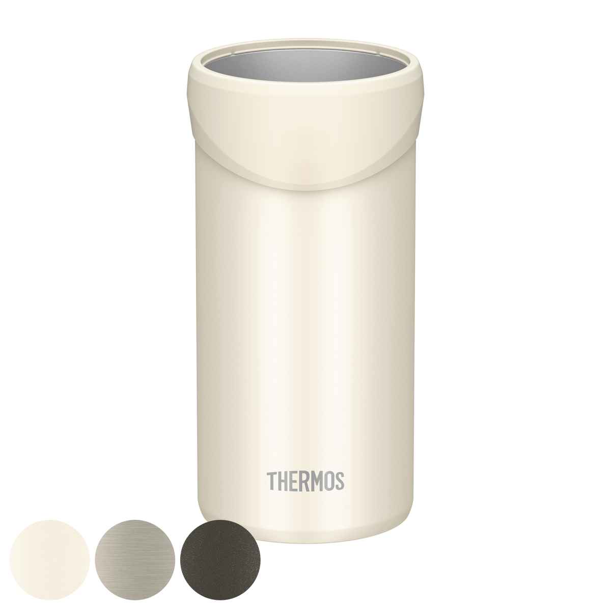 ビールクーラー サーモス 缶ホルダー 保冷 500ml JDU-500 SMT ステンレス （ THERMOS 缶 カン かん ホルダー カバー タンブラー 保温 真空二重構造 缶ジュース 缶ビール クーラー おしゃれ かわいい スポーティー アウトドア キャンプ ） 【39ショップ】