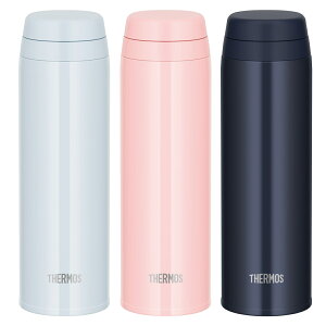 サーモス 水筒 500ml ステンレス 真空断熱ケータイマグ JOR-500 （ THERMOS 直飲み 保温 保冷 スクリュー マグボトル スポーツドリンク対応 食洗機対応 直のみ ステンレスボトル 食洗機OK スリム 軽量 マグ ボトル シンプル ）【39ショップ】