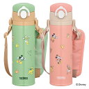 サーモス 水筒 500ml 真空断熱キッズケータイマグ ( THERMOS 保温 保冷 ミッキー ミニー ワンタッチ 直飲み スポーツドリンク対応 子供 ディズ...