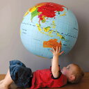 おもちゃ ビーチボール地球儀 50cm ( ビーチボール 地球儀 世界地図 知育玩具 英語 子ども キッズ 3歳 小学生 男の子 女の子 教育玩具 水遊び プー...