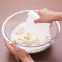 スクレーパー 丸 プラスチック製 製菓道具 ( ドレッジ スクレイパー へら ヘラ スパチュラ スケッパー 調理道具 お菓子作り )【39ショップ】