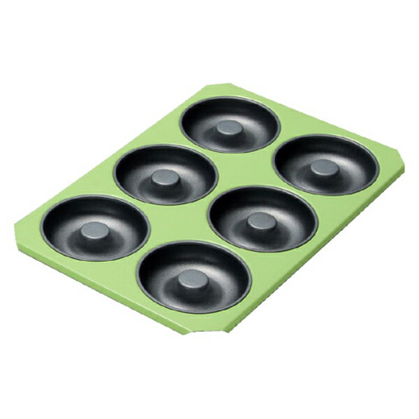 ドーナツ型 リング スチール製 フッ素樹脂加工 タイガークラウン （ ベーグル 製菓グッズ 製パン 焼きドーナツ 手作り ） 【39ショップ】