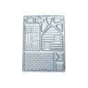 クッキー型 抜き型 ログハウス お菓子の家 スチール ( クッキーカッター 製菓グッズ 抜型 家 手作り 製菓道具 お菓子作り プレゼント クリスマス )【39...