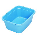 角型タライ 120L 水抜き栓付き ( 送料無料 角型 タライ 120リットル 幅66 奥行86 高さ34cm 大容量 アウトドア キャンプ 園芸 ガーデニング...