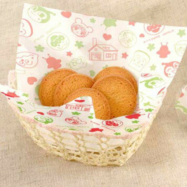 ワックスペーパー 包み紙 紙製 アンパンマン キャラクター ( ラッピングペーパー お菓子 包装紙 子供用 ラッピング あんぱんまん )【39ショップ】