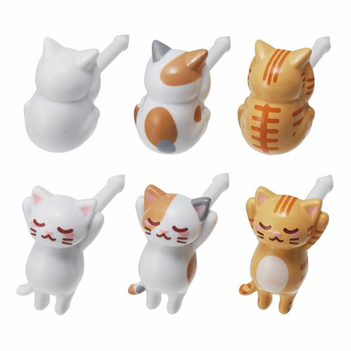ピック 6本入 ねこピック （ ランチピック 6本 お弁当ピック お弁当 飾り ネコ 猫 かわいい  ...
