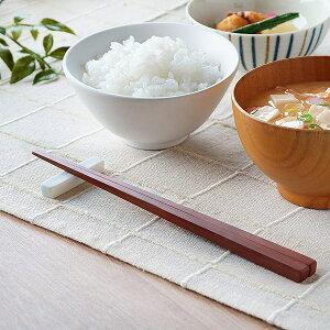 箸 22cm 四角 WOODN 女性用 木製 天然木 サオ ( お箸 はし 女性 四角形 木目 和食器 カトラリー おはし 大人 木製食器 シンプル おしゃれ かわいい カフェ風 サオの木 )【39ショップ】