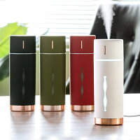 加湿器 150ml 卓上 超音波式 オフィス アロマ ルビン LED （ 超音波加湿器 卓上加湿器 LEDライト 小型 コンパクト 持ち運び デスク上 車 車載 寝室 間接照明 軽量 アロマ対応 簡単 操作 自動停止機能 ）【39ショップ】