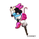 フック マグネットフック Disney ミニーマウス ( マグネット 磁石 鍵フック 小物フック キーフック 収納 ミニー ディズニー マグネットタイプ 引っ掛...