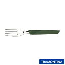 テーブルフォーク 19cm リーフ ステンレス トラモンティーナ ( TRAMONTINA 食洗機対応 フォーク カトラリー エコ サステナブル メインディッシ...