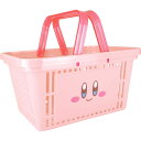 バスケット 星のカービィ キャラバスケット かご 幅24.9×奥行18×高さ13cm ( 収納 収納バスケット プラスチック おもちゃ入れ 子供部屋 カービィ カゴ ハンドル付き おもちゃ箱 おもちゃ 子供 片付け 整理整頓 )【39ショップ】