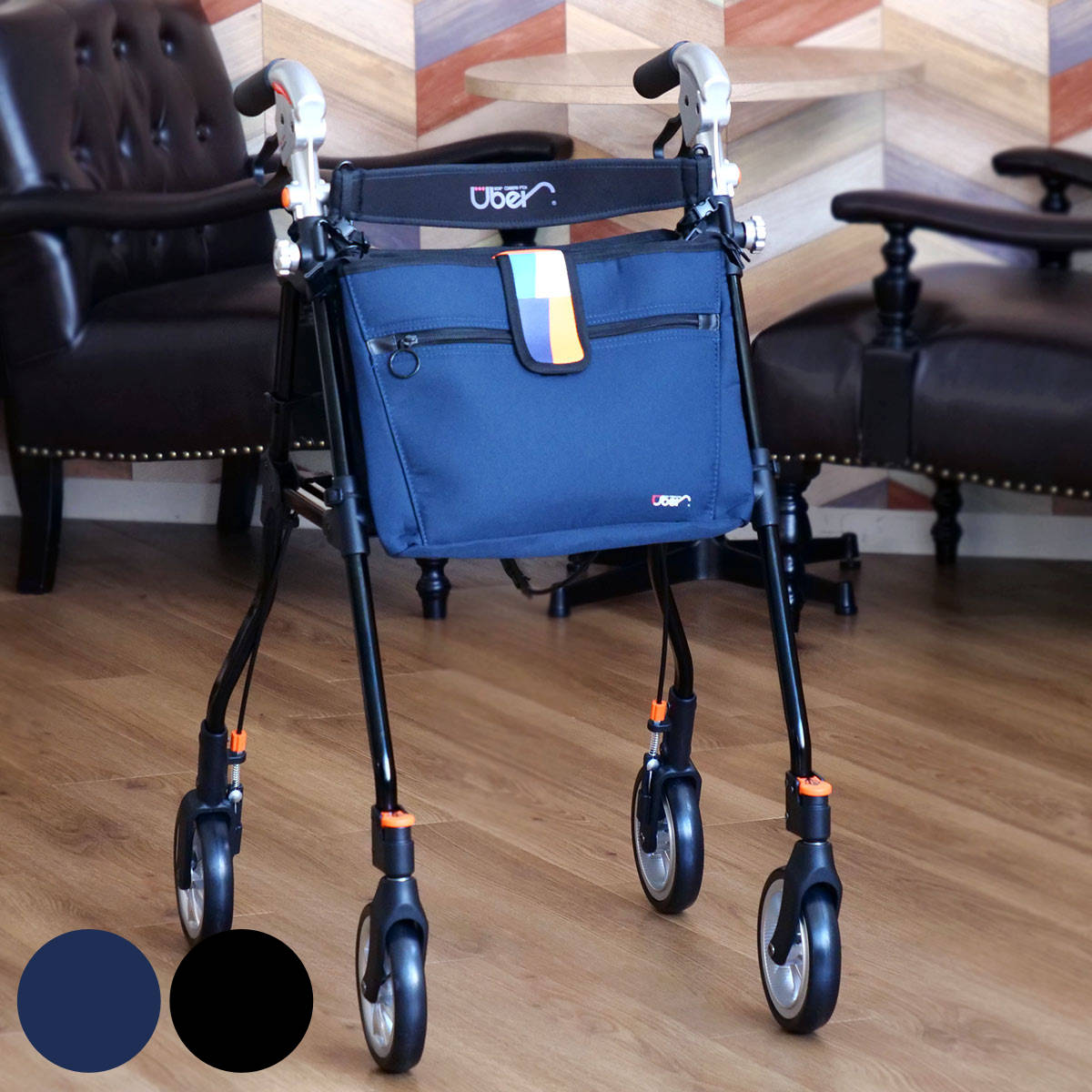 歩行車 スリムフィット ラージサイズ おしゃれ 介護 コンパクト ( 歩行器 カート 手押し車 折りたたみ 男女兼用 高齢者 歩行補助 屋外 ブレーキ 軽量 歩...