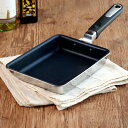 卵焼き器 15×9.5cm IH対応 クワトロプラス 日本製 UMIC ユミック ( ガス火対応 オール熱源対応 玉子焼き器 玉子焼きフライパン エッグパン ふ...