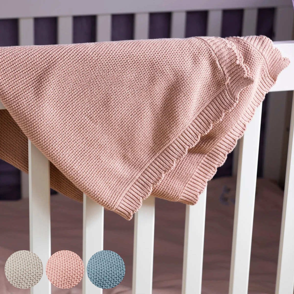 ֥󥱥å vanillacopenhagen ٥ӡ Knitted Blanket ˥ååȥ  Х˥饳ڥϡ ...