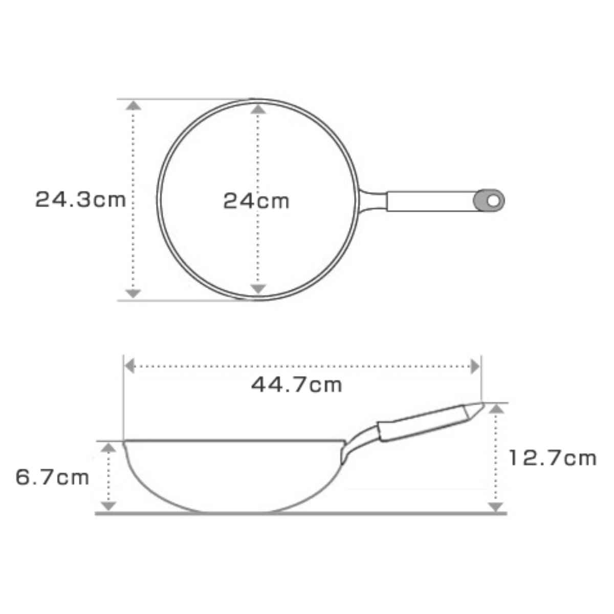 Vita Craft 深型フライパン 24cm...の紹介画像3