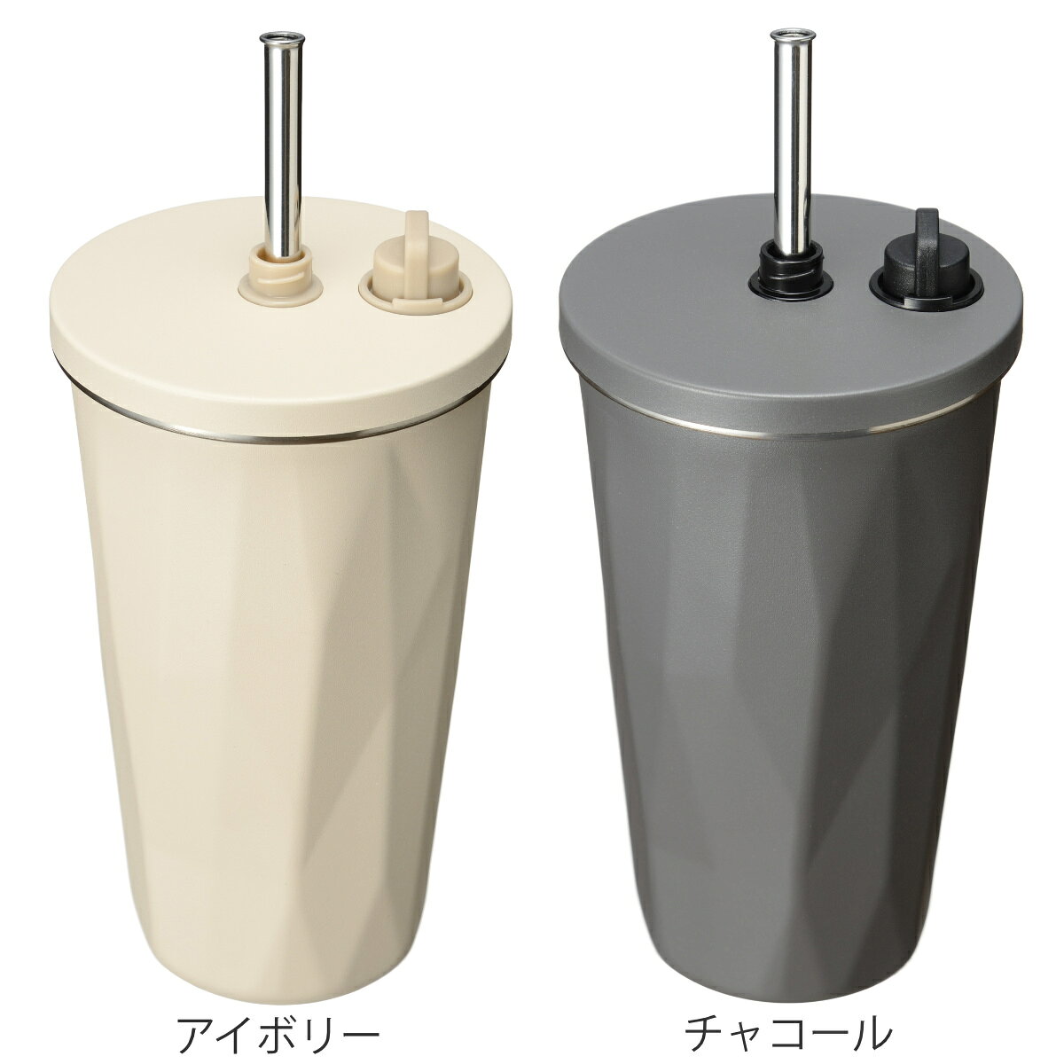 タンブラー トート ストローボトル570ml 水筒 （ 保温 保冷 保冷タンブラー ストロー付き ストロー 蓋付き 持ち運び かわいい 真空断熱構造 ステンレスボトル 結露しない ストラップ付き コップ ）【39ショップ】
