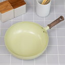 いため鍋 28cm IH対応 Hetta セラミックコート ショートハンドル 深型フライパン ( 炒め鍋 ガス火対応 セラミック加工 軽い 28センチ 深い ア...