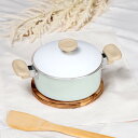 両手鍋 16cm IH対応 ミディーズ ( ガス火対応 鍋 両手なべ ふっ素加工 軽い 蓋付き アルミ製 フッ素加工 フッ素コーティング 金属ヘラOK 軽量 可...