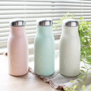 水筒 直飲み mil マグボトル 350ml ミルク瓶 保温 保冷 ステンレス製 ピンク ( 軽い 軽量 ボトル ミニボトル プチボトル かわいい ミニサイズ ...