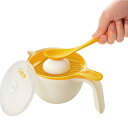 ボール たまごしらえボール キッチンアシスト 卵 玉子 ( 食洗機対応 電子レンジ対応 ボウル 目盛り付き 注ぎ口付き 片手 片口 ゆで卵 ゆで玉子 ゆでたまご...