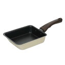 玉子焼き器 13×18cm IH対応 ディアエクリュ ( ガス火対応 卵焼き器 玉子焼きフライパン エッグパン 金属ヘラOK ダイヤモンドコーティング 卵焼き ...