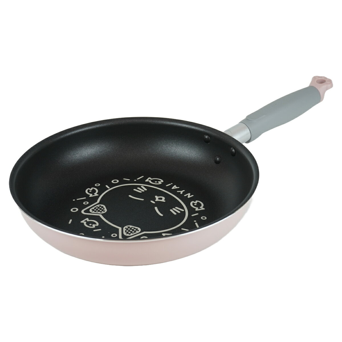 フライパン 26cm IH対応 にゃんこれ （ ガス火対応 炒め鍋 いため鍋 ふっ素加工 PFOAフリー 軽い 26セ..