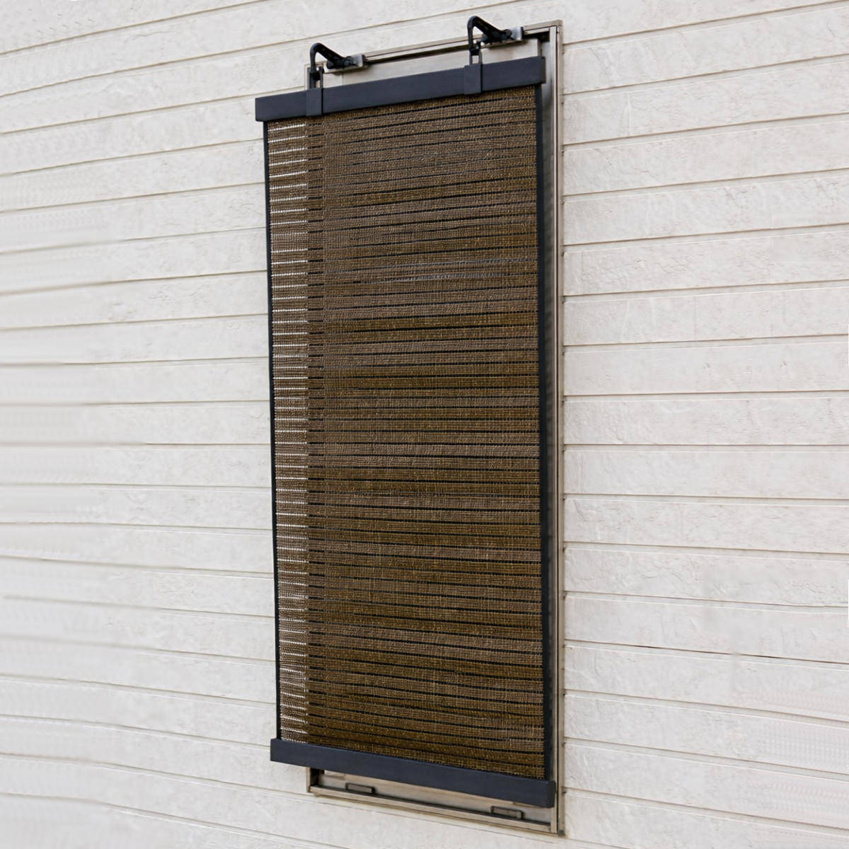 日よけ スクリーン 約45×90cm 省エネ 遮熱 ルソレイユ （ サンシェード すだれ 日除け シ ...