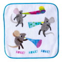 ミニタオル レオレオニ フレデリック 15×15cm カラフルラッパ ( ハンドタオル 手拭き 絵本 キャラクター ハンカチ タオルハンカチ 綿100 ウォッシ...