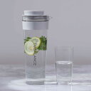 EMBALANCE ピッチャー 1.1L 冷水筒 横置き 縦置き 耐熱 プラスチック ( 麦茶ポット 水差し 水さし 麦茶 冷水ポット 縦 横 熱湯 約 1リッ...