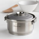 炊飯鍋 蔵炊 2合 IH対応 ワンダーシェフ wonderchef ( ガス火対応 圧力鍋用 ごはん鍋 ステンレス製 両手鍋 水位線付き ごはん釜 おひつ ごは...