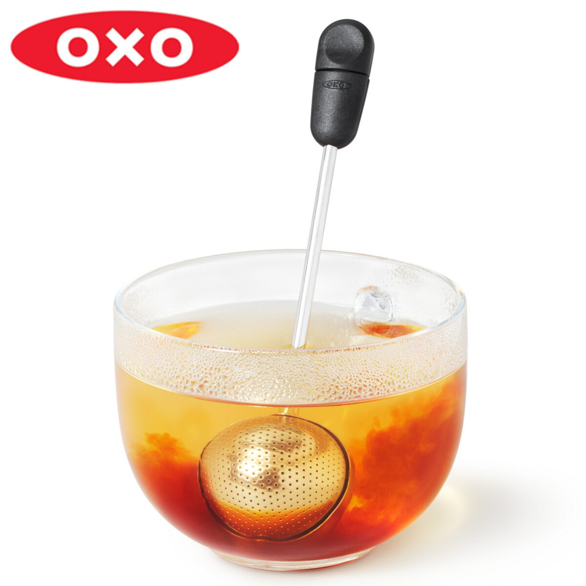 OXO オクソー ツイスト ティーボール ティーストレーナー （ ティーストレイナー 茶こし こし器 紅茶 茶葉 茶漉し お茶 キッチン用品 ステンレス製 便利グッズ キッチン雑貨 ティータイム キッチングッズ キッチンツール ） 【39ショップ】