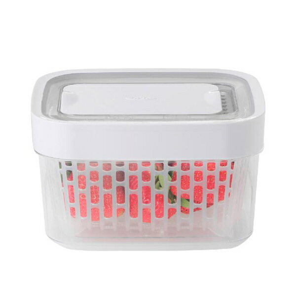 OXO オクソー グリーンセーバー フードキーパー 1.5L （ 保存容器 野菜 保存 冷蔵庫 サラダ グリーンセイバー 鮮度 野菜ストッカー 保管 グリーンセーバーフードキーパー 食洗機対応 コランダー ） 【39ショップ】のサムネイル