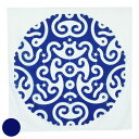 風呂敷 エコバッグ 100cm 大判 野老(ところ)むすび PPP 唐草 ( 送料無料 風呂敷き ふろしき 大判風呂敷 風呂敷バッグ おしゃれ 唐草模様 バッグ リュック ストール テーブルクロス カバー 持ち運び 包み 帯付き ) 【39ショップ】