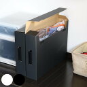 【レビュー特典付き】 山崎実業 tower 作品収納ボックス タワー 2個組 ( 4903208053105 メモリアルボックス 収納ケース 押入れ収納 A2 ...