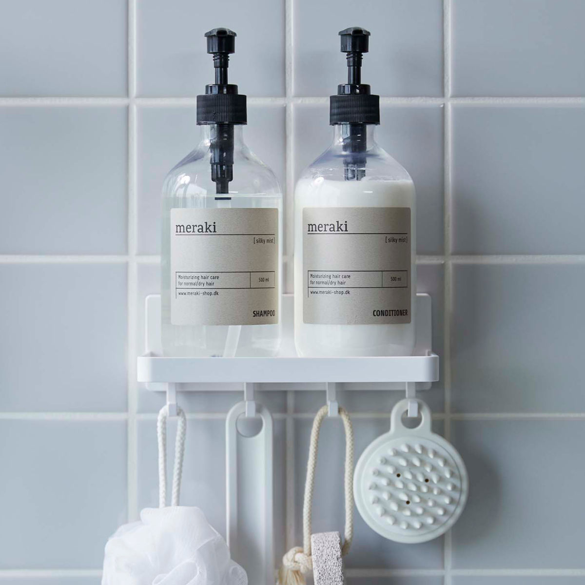 山崎実業 mist フィルムフック トレー ミスト W18 （ 4903208059640 吸着 粘着 貼ってはがせる ラック ..