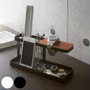 【レビュー特典付き】 山崎実業 tower デスクバー タワー ( 4903208022996 タワーシリーズ スマホスタンド 小物収納 スチール製 スマホ立て...