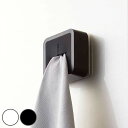 山崎実業 tower フィルムフック タオルホルダー タワー ( タワーシリーズ タオルハンガー タオル掛け タオルバー タオルリング タオル干し タオルかけ ...