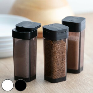 山崎実業 tower スパイスボトル 調味料入れ タワー ( 4903208032346 小麦粉&スパイスボトル マグネット プッシュ式醤油差し 詰め替え用 調味料ボトル L 詰め替え用調味料ボトル 浮かせる収納 浮かせて収納 磁石 詰め替えボトル )【39ショップ】