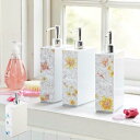 山崎実業 ディスペンサー ツーウェイディスペンサー ブーケ Bouquet シャンプー イエロー ( 4903208026468 ディスペンサーボトル シャンプ...