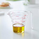 山崎実業 電子レンジ対応 段々計量カップ 200ML 500ML クリア ( 4903208026994 段々 計量カップ メジャーカップ 食洗機対応 200m...