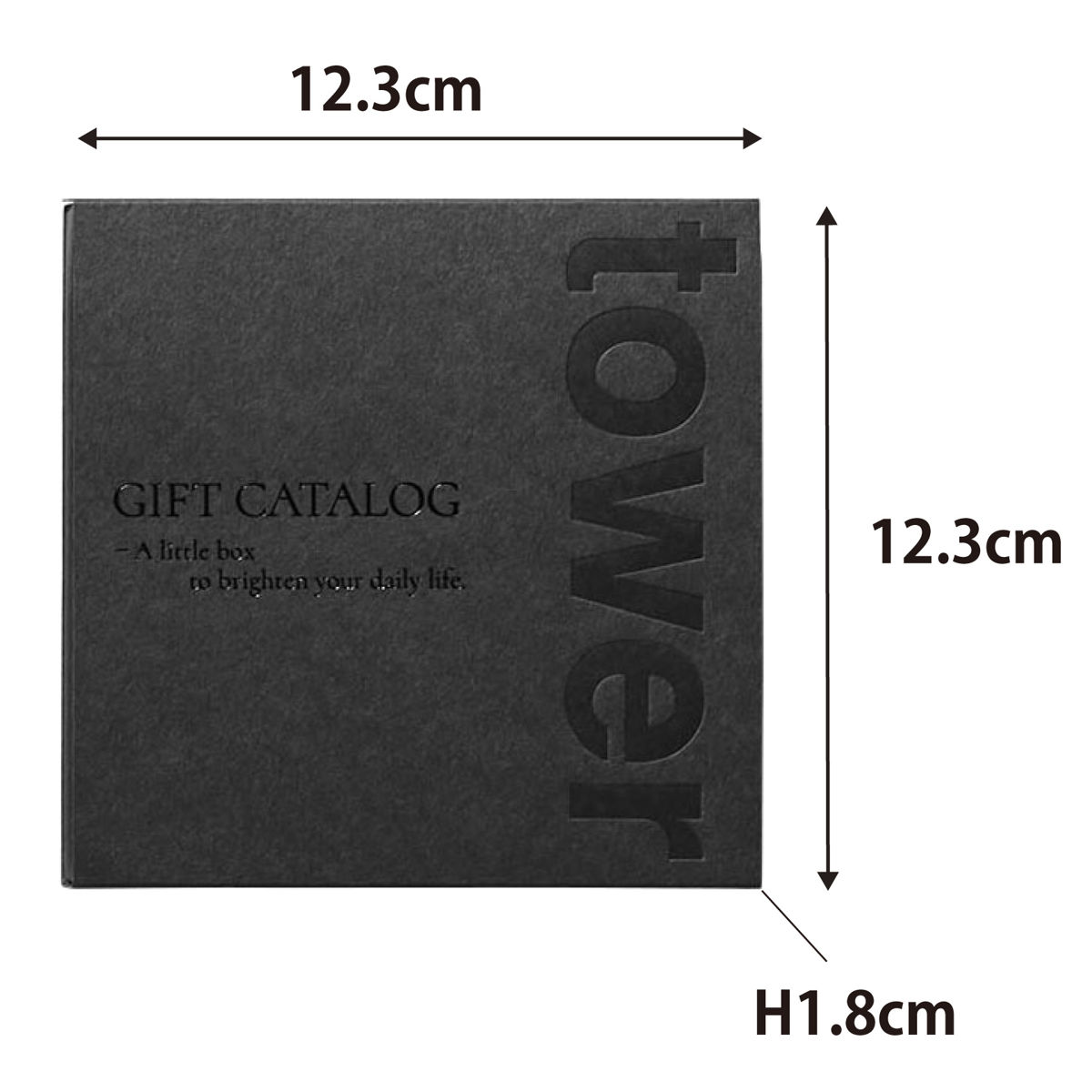 インテリアパレットの山崎実業 tower カタログギフト BK 紙袋セット タワー （ 4903208105002 タワーシリーズ カタログ ギフト 選べるギフト ギフトカード セレクトギフト プレゼント 贈り物 選択型ギフト キッチン用品 ランドリー用品 インテリア ）【39ショップ】｜アングル3