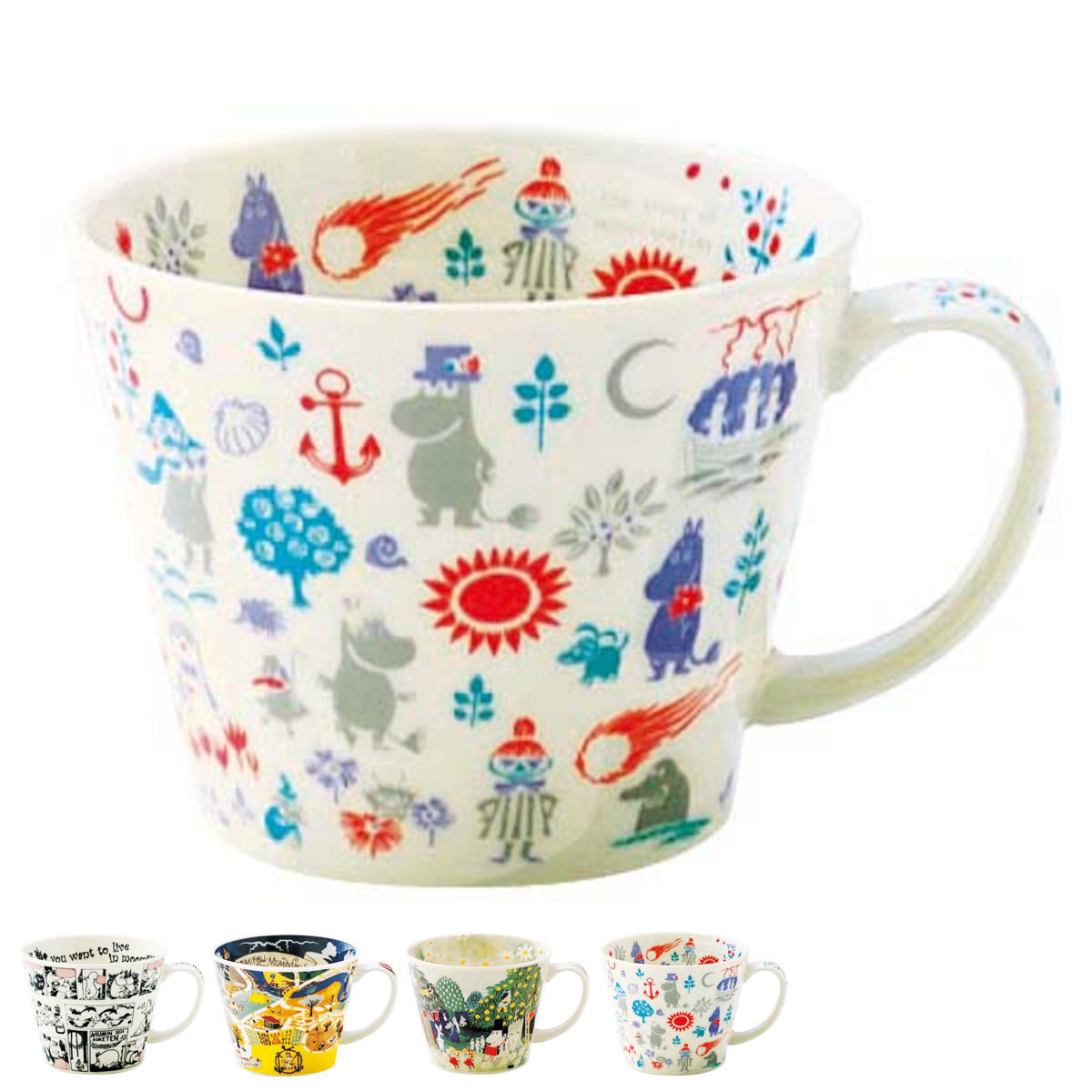 樂天商城 - ボウル MOOMIN スープマグ （ 10.5cm 350ml 食洗機対応 電子レンジ対応 磁器 日本製 マグ マグコップ カップ 食器 キャラクター ムーミン かわいい おしゃれ 北欧 ）【39ショップ】