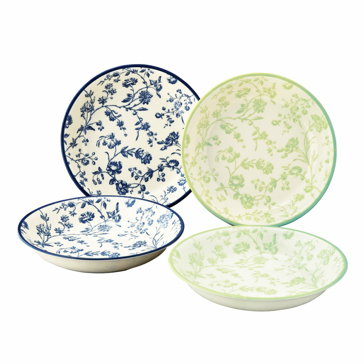 プレート LAURA ASHLEY プレートセット （ 16.5cm 4枚セット 食洗機対応 電子レンジ対応 磁器 日本製 デザート 皿 お皿 食器 セット ローラアシュレイ おしゃれ 上品 ）【39ショップ】