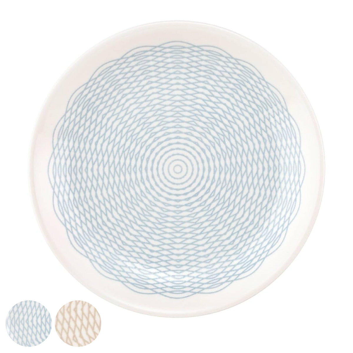Air Larme 19プレート （ 19cm 食洗機対応 電子レンジ対応 磁器 日本製 プレート 皿 お皿 食器 シンプル おしゃれ 和モダン かわいい ）【39ショップ】 interior-palette-10204353 インテリアパレット パッケージ画像
