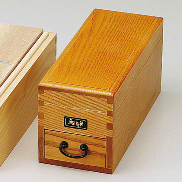 鰹節削箱 ケヤキ風 日本製 （ 送料無料 かつお節削り器 鰹節削り器 かつお節削箱 天然木 木製 調理道具..