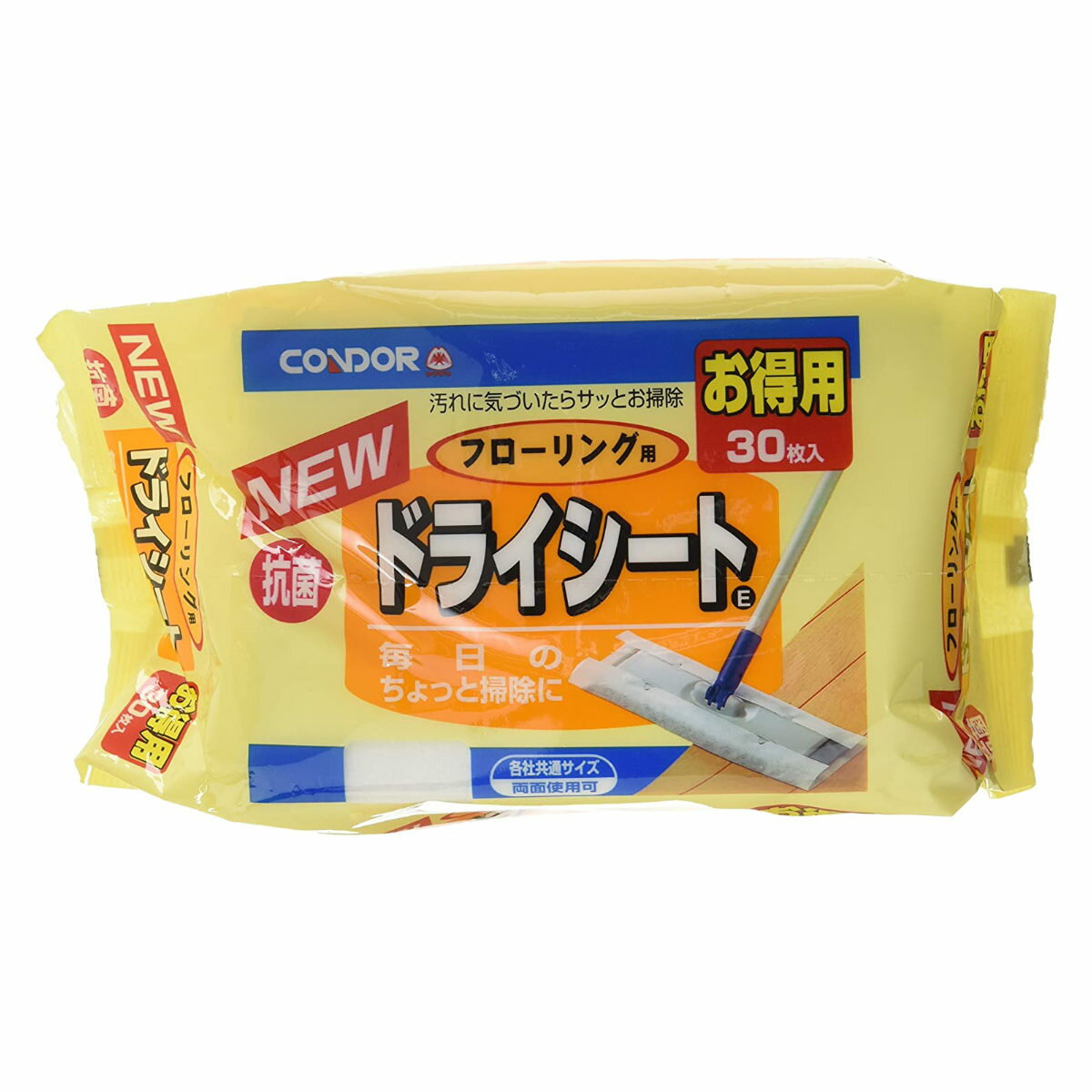 フローリング用ドライシート 30枚入×2個セット （ フローリング用 ドライシート 30枚 2個セット 床掃除 フローリングシート ドライタイプ 掃除用品 ） 