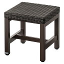 【法人限定】 業務用 屋内用ベンチ スツールタイプ 幅40×奥行40×高さ42cm ( 送料無料 山崎産業 コンドル ベンチ スツール 屋内用 背無し エクステリア チェア 1人 いす イス 椅子 背なし 座面高42cm 人工ラタン おしゃれ ) 【39ショップ】