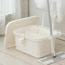 バケツ 8L Satto ( ふた付き ばけつ 四角 清掃用具 収納 インナーバケツ 付き つけ置き 洗い 靴洗い 目盛り付き 持ち手付き Sattoシリーズ ...