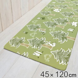 キッチンマット 120cm 拭ける PVC 45×120cm ムーミン ブート