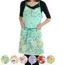 エプロン Mille Mercis カルム 花柄 ( レディース 小花柄 かわいい キッチン用品 フラワー 北欧風 フェミニン 上品 フレアエプロン 前掛け 台...
